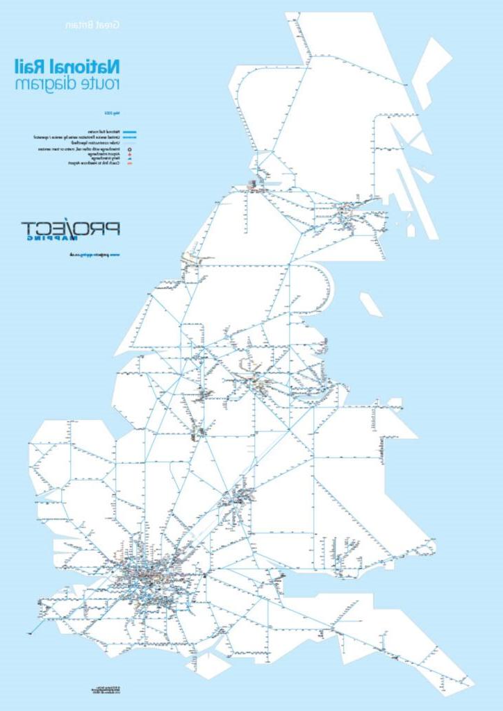 英国铁路系统的照片